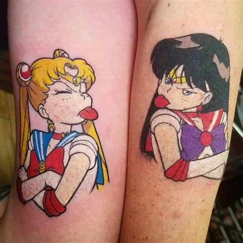 tatuaje sailor moon|+30 Mejores【Sailor Moon】Tatuajes ‍♀️ ‍⬛ ⭐